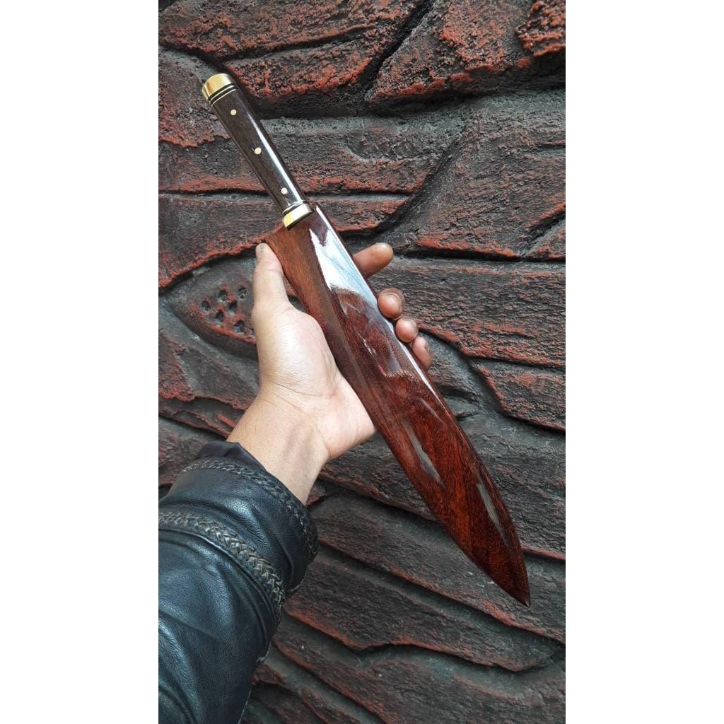 PREMIUM Pisau sembelih Full tank Baja Bohler D2 German pesanan