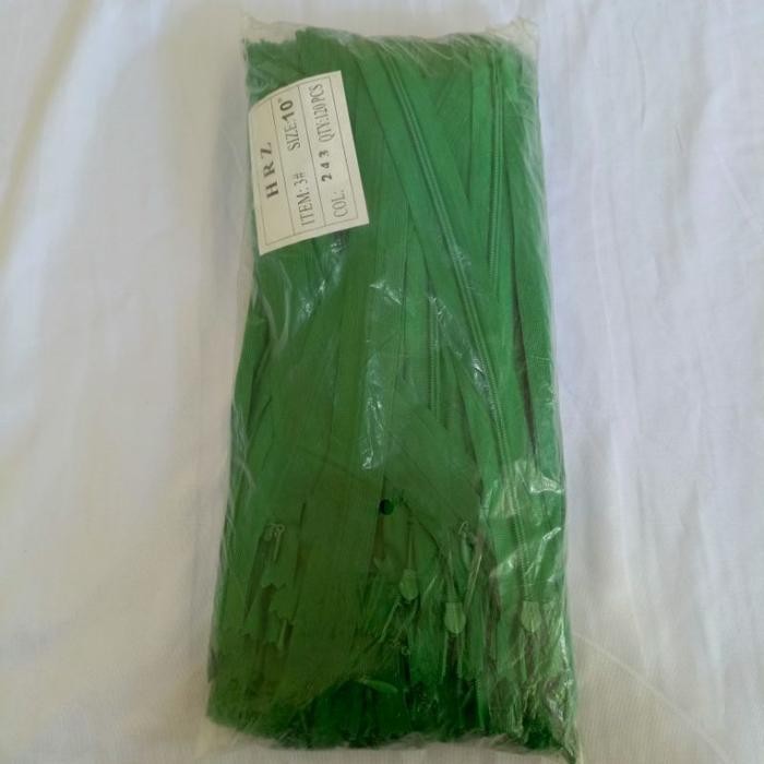 PREMIUM Resleting Jepang 25 cm Per Pak (10 Lusin)