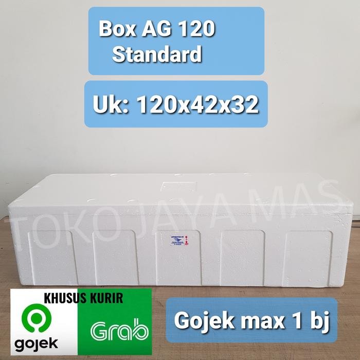 Box styrofoam Ag 120 standard