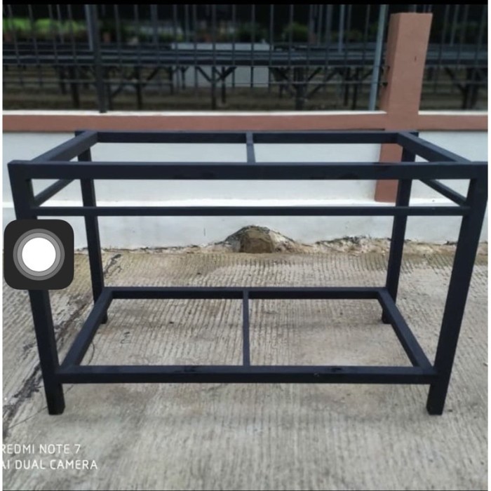 RAK AQUARIUM BESI HOLO 4x4 UKURAN 100x50cm