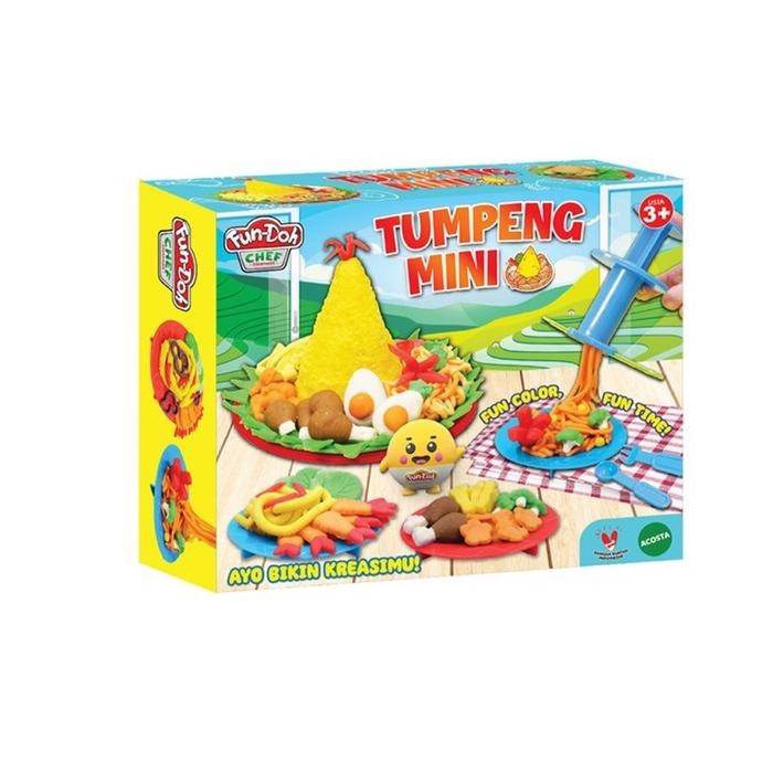 LarisMainan- Fun Doh Lunch Box - Lilin Mainan Anak FunDoh / PlayDoh / Play Doh