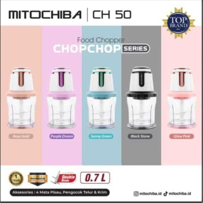 Chopper Mito CH50 0,7 Liter Blender Bumbu Mitochiba