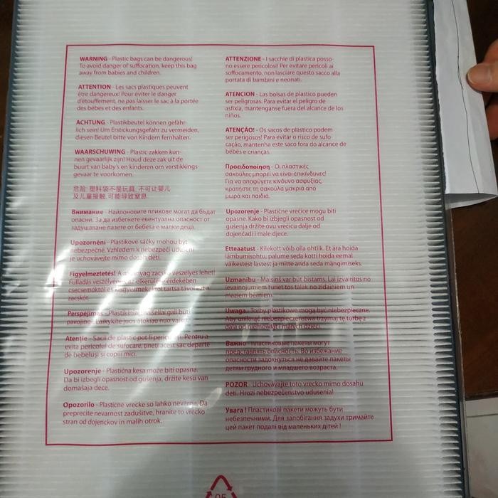 FILTER SHARP HEPA REPLACEMENT FZ-60SEF UNTUK FU-60SE-S