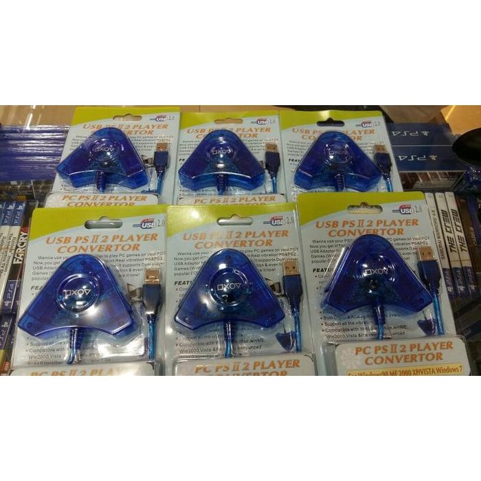 Seru- Converter/Sambungan Usb Stik Ps2-Ps3/Pc/Laptop