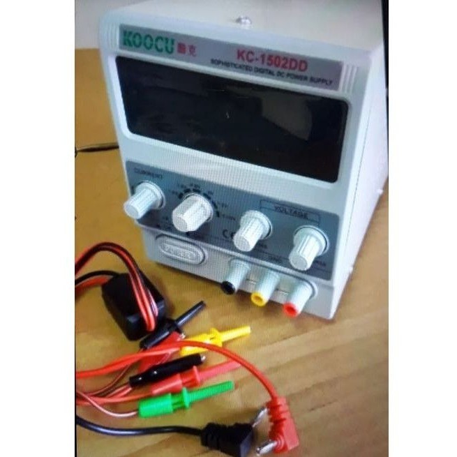 DISKON DC POWER SUPPLY HP KOOCU 1502DD DIGITAL 2AMPER READY STOCK