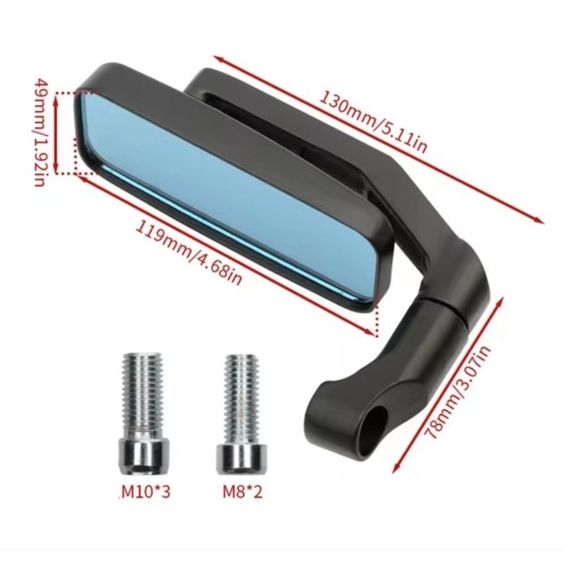 Spion k model koso model DYTONA CNC kaca u Vario Aerox PCX ADV MX king Satria Fu RX KING SUPRA semua