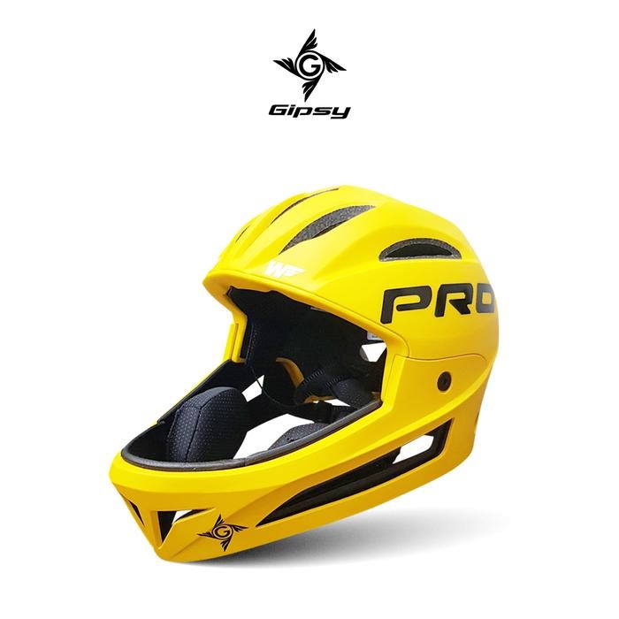 GIPSY G-PRO Kid Balance Bike Helmet - Helm Anak - YELLOW