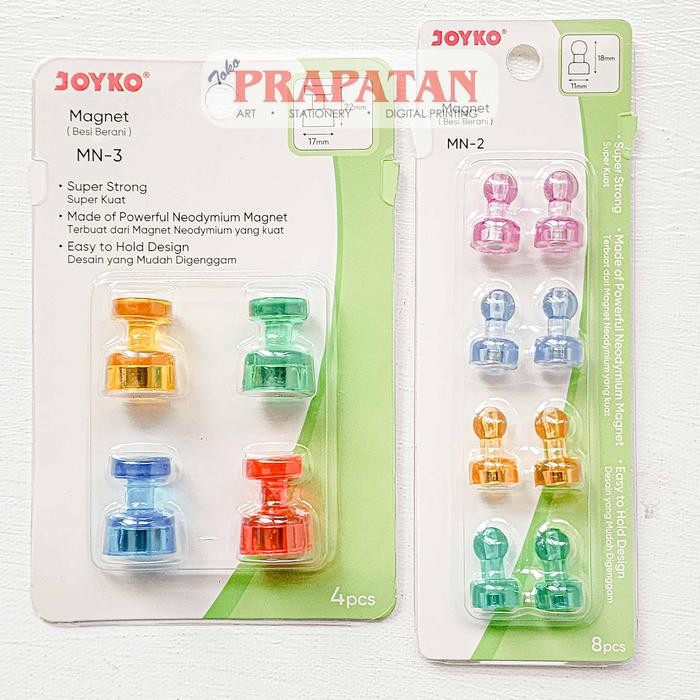 

Ready JT Joyko Magnet MN-2 ~ MN-3 Magnet Papan Tulis