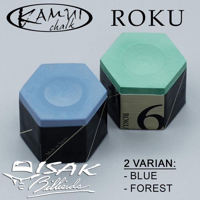

Gilang_Store Kamui Chalk - ROKU Japan Chalks Kapur Biliar Billiard Bilyard Ori Asli