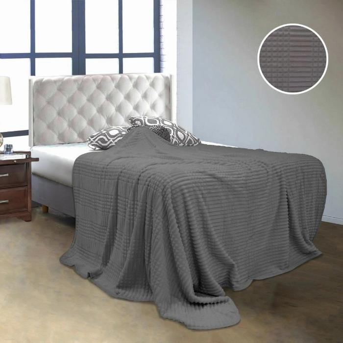 Selimut vallery quincy grey