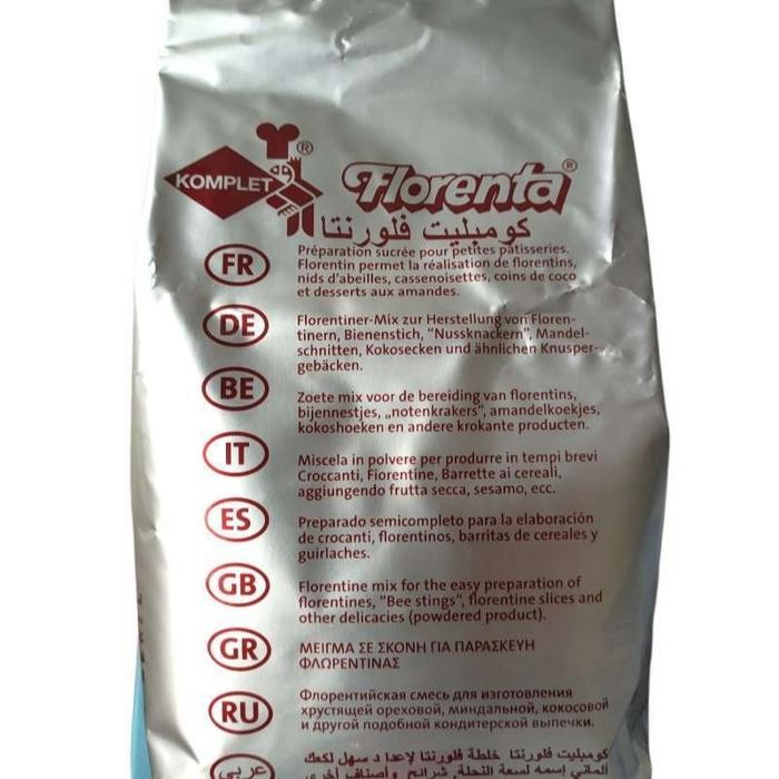 

Terlaris- Tepung Florenta / Bahan Florentine Cookies