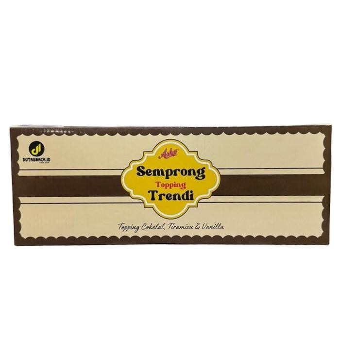 

Terlaris- 1 Box Kue Semprong Dutasnack.Id - Topping Trendy Isi 3 Toples Mix 3 Rasa Coklat, Vanila