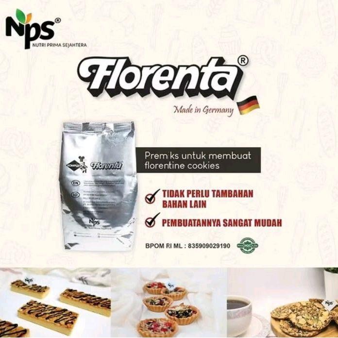 

Terlaris- Florenta Florentine Premix 500Gr Tepung Cookies Baking