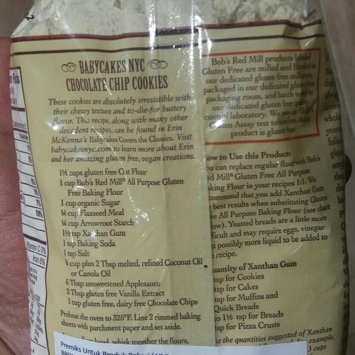 

Terlaris- Bobs Red Mill All Purpose Baking Flour 623Gr