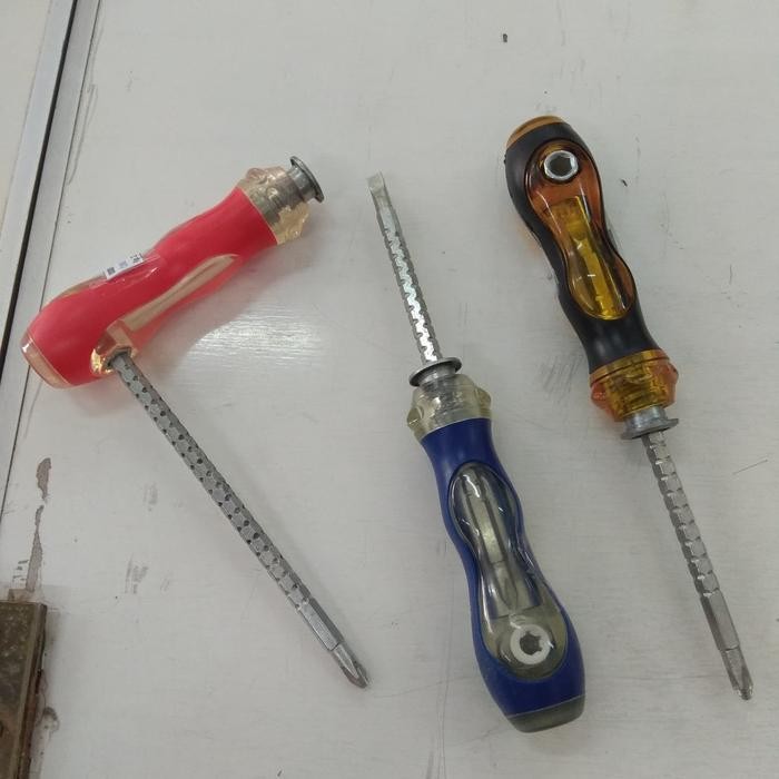 favorit] obeng bolak balik -/+ obeng bolak balik T