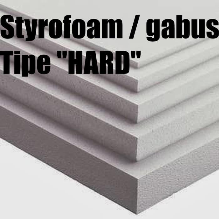 

'+'+'+'+] Styrofoam Lembaran/Stereofoam 100 x 50 x 3 cm/Gabus Lembaran(HARD)