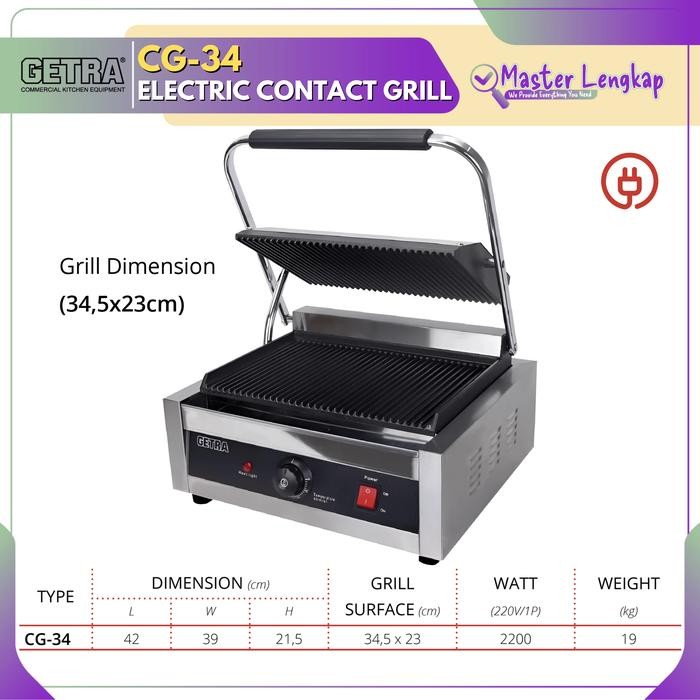 GETRA ELECTRICAL CONTACT GRILL CG-34 / CG34 / CG 34
