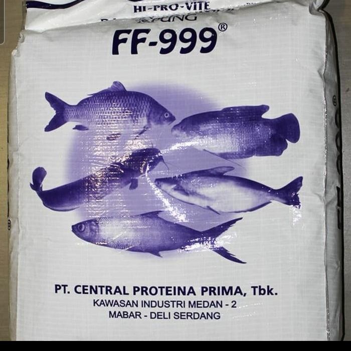 Pawretty- ff 999 pakan ikan pelet makanan 1mm lele nila gurame bandeng mas