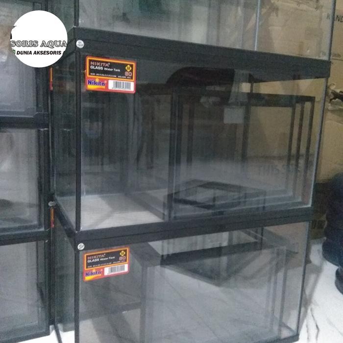 Pawretty- Aquarium Akuarium Akrilik Nikita 60 X 29,5 x 35,5cm Nikita 60cm