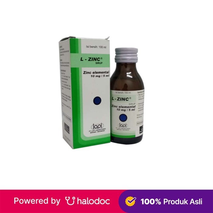 Pawretty- L-Zinc Sirup 100 ml - Obat Diare - Halodoc