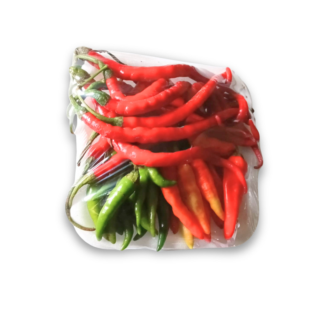 

Paket Cabe Rawit Hijau + Cabe Keriting + Cabe Setan / Paket Komplit Cabai