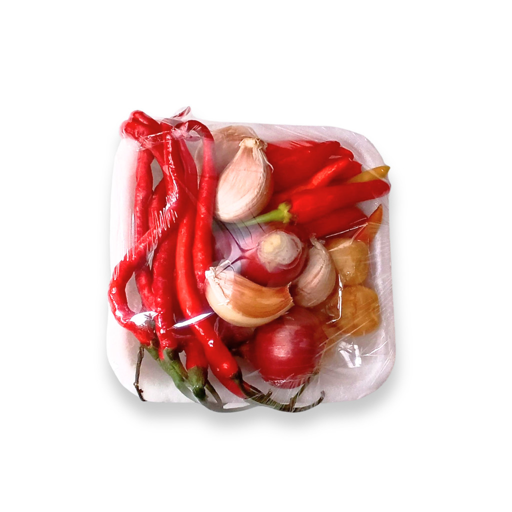 

Paket Bumbu Merah 1 bungkus / Indonesian Red Spice Base / Bumbu Halus Bali