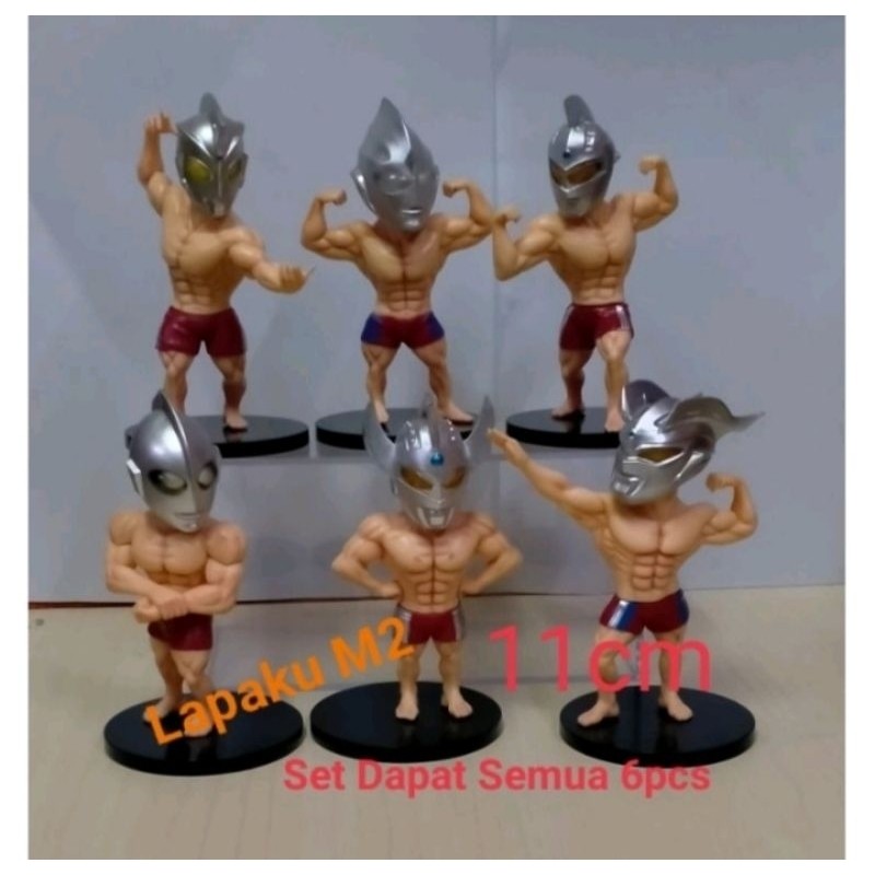 Action Ultraman ta Zero Set 8pcs/Mainan Anak