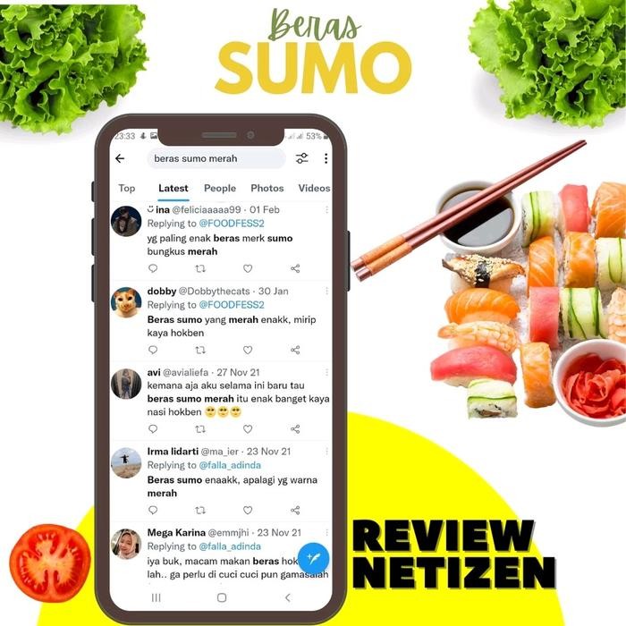 

Terlaris- Beras Sumo Merah 5Kg Beras Premium Pulen Wangi Halal Food Nasi Rice