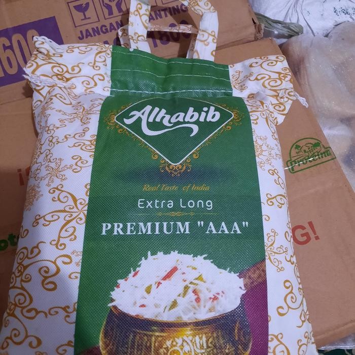 

Terlaris- Beras Basmati Mumtaz 5Kg Mumtaz Rice Basmati