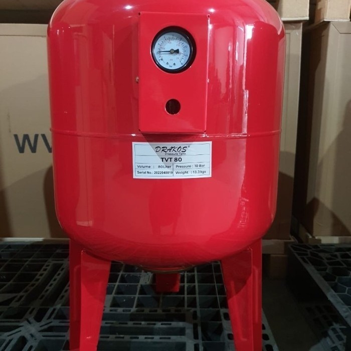 PRESSURE TANK 80 Liter DRAKOS 10 BAR PRESURE TANK 80LITER DRAKOS TVT80