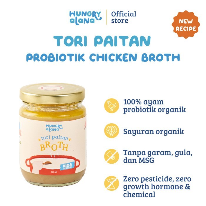 

Peno_Hay Hungry Alana - Tori Paitan Broth - Kaldu Tulang Ayam Probiotik