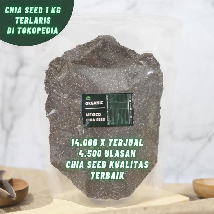 

Chia Seed Mexico Organik Chiajoy Untuk Diet 1 KG - CHIASEED