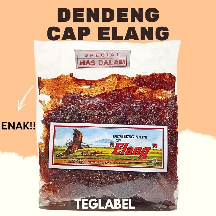 

Dendeng Sapi Cap Elang Khas Boyolali Dendeng Sapi Asli Elang 250 gram