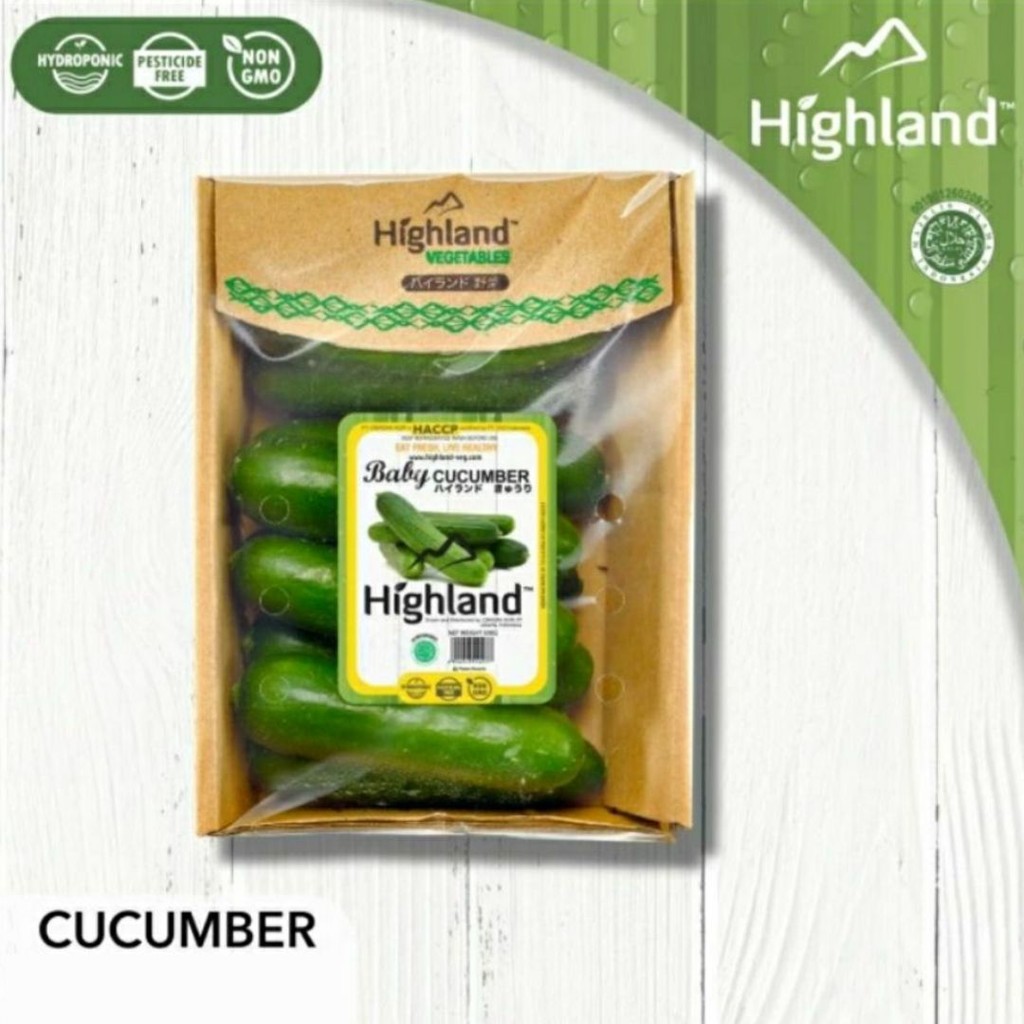 

Highland Cucumber Baby Hidroponik Hidroponik 500 gram