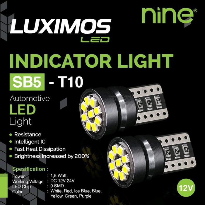 ID LUMINOS LED LAMPU SENJA KOTA T10 ORIGINAL 10 TITIK SUPER BRIGHT