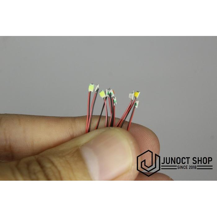 ID LAMPU LED KECIL DENGAN KABEL SIZE B - MAKET DIORAMA MINIATUR ASESORIS