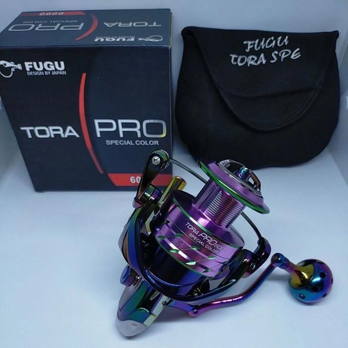 REEL POWER HANDLE FUGU TORA PRO SPESIAL COLOUR 1000-6000
