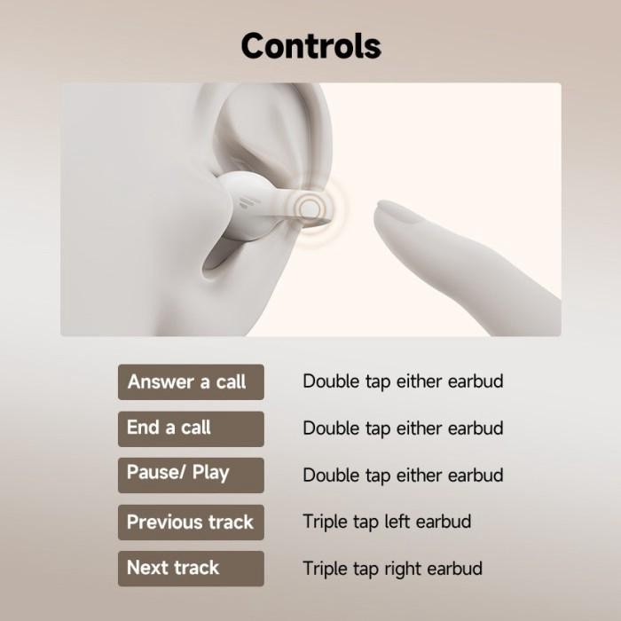 Edifier Comfo C Open-ear Clip On True Wireless TWS Bluetooth v5.4
