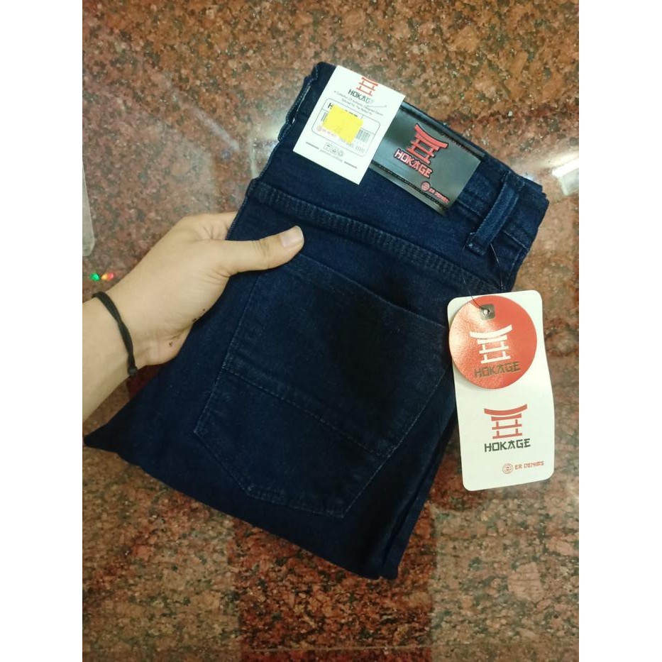 CELANA JEANS PENSIL BIRU DONGKER TERBARU MELAR SLIM FIT PRIA