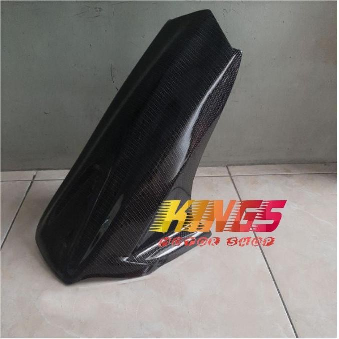 SPAKBOR KOLONG TOPI HUGGER CARBON YAMAHA R15 V3