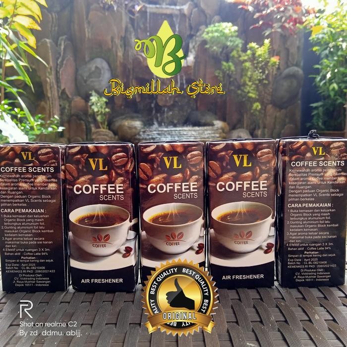 Stok Baru PARFUM MOBIL AROMA KOPI VL COFFEE SCENTS/Parfum kamar