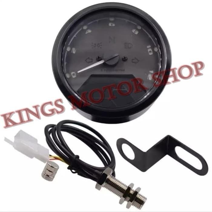 SPEEDOMETER / TACHOMETER PROGRAMABLE HONDA CB, TIGER, W175 UNIVERSAL