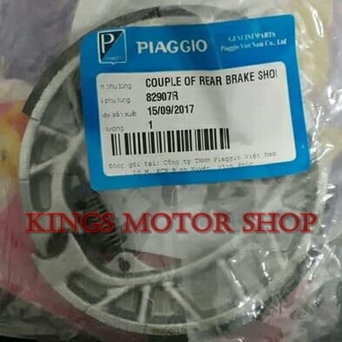 ORIGINAL PART KAMPAS REM BELAKANG VESPA LX, S, LXV ZIP