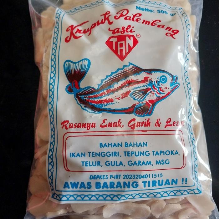 

Terlaris- Krupuk Ikan Palembang Asli Cap Tan (500 Gram)