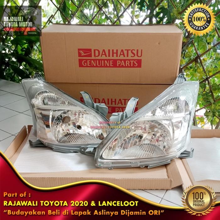 Headlamp Lampu Depan All New Avanza & Xenia 2012-2015 Kiri Kanan Original Genuine Toyota Daihatsu
