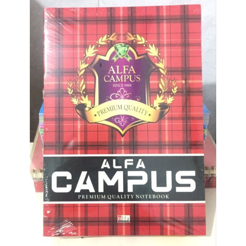 

Buku Tulis Campus Panjang 50 Lembar 1 Pack (Isi 10 Buku) / Buku Tulis Campus Panjang Uk. 25x18