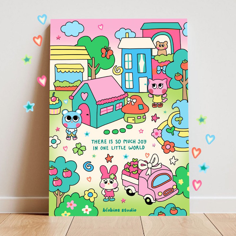 

Little World A3 & A4 Art Print