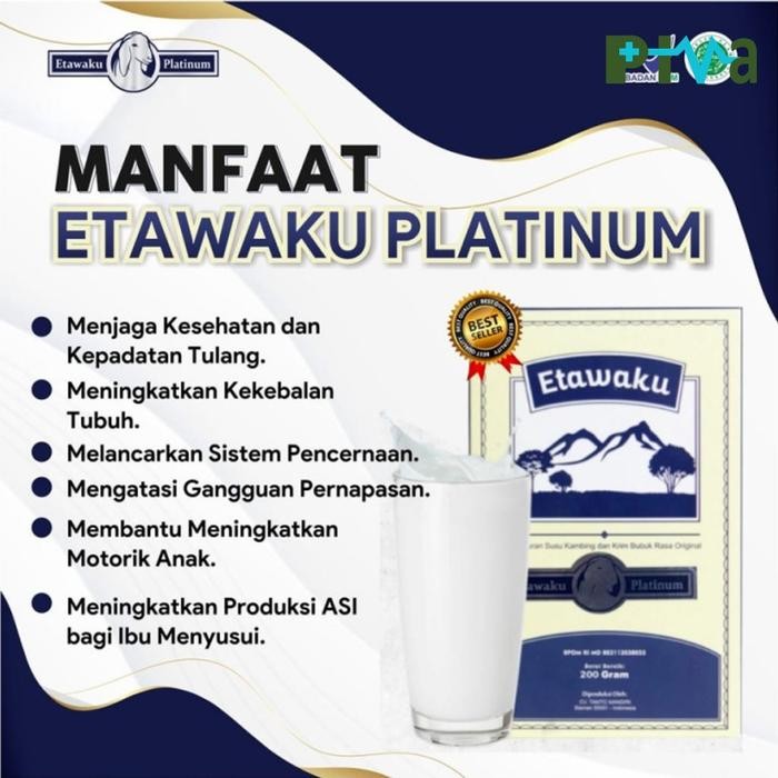 

Original Susu Etawaku Platinum Susu Kambing Etawa Untuk Nyeri Tulang Sendi Dan Sesak