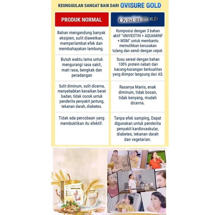 

Ovisure Gold Susu Tulang Sendi Original As Bpom
