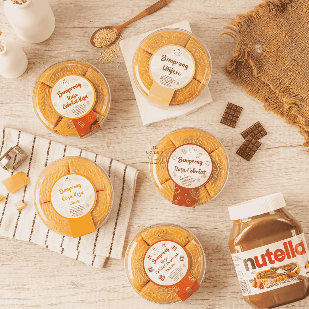 

Loves Semprong Toples Mini Kue Semprong Enak, Halal & Higienis
